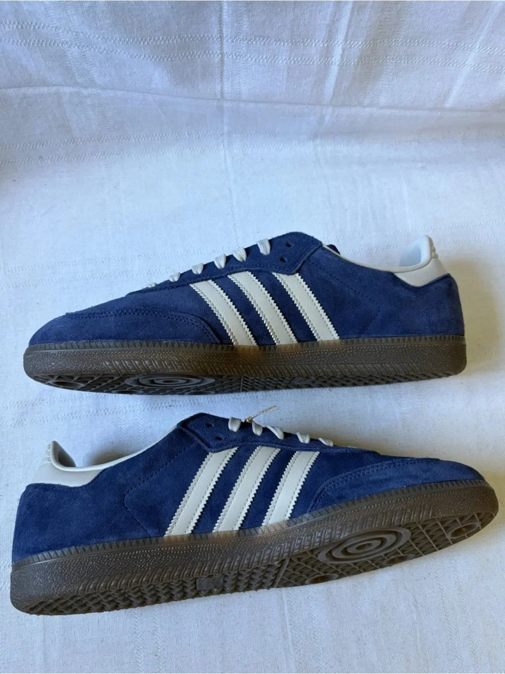 ADIDAS SAMBA ADV SKATE JP8523 BLUE / GUM SNEAKERS SHOES MENS SIZE 11.5 BRAND NEW - Picture 7 of 8